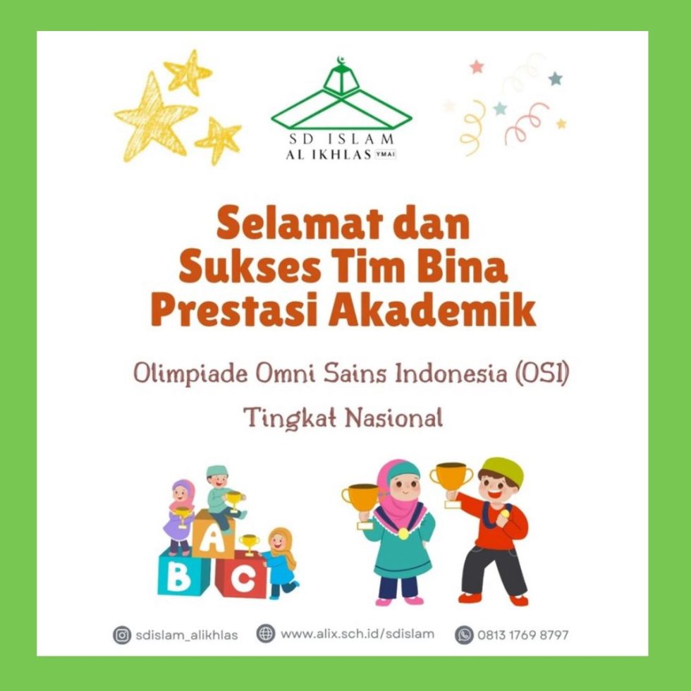 Juara Lomba Olimpiade Omni Sains Indonesia Tingkat Nasional