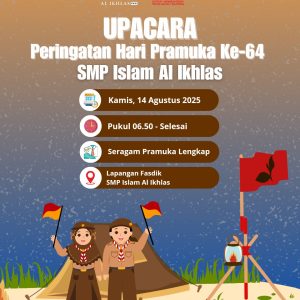 Upacara Hari Pramuka ke-64